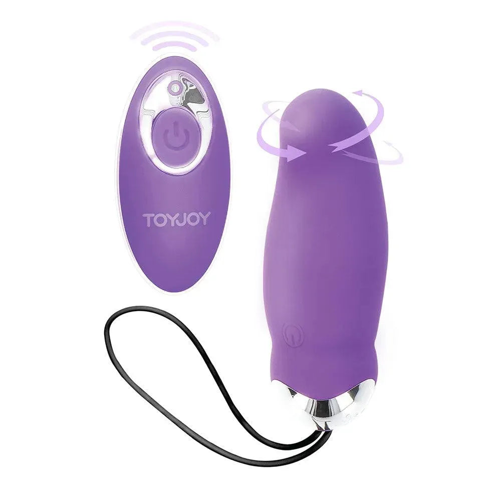 ToyJoy Happiness Make My Orgasm Eggsplode Vibrating Egg - Rapture Works