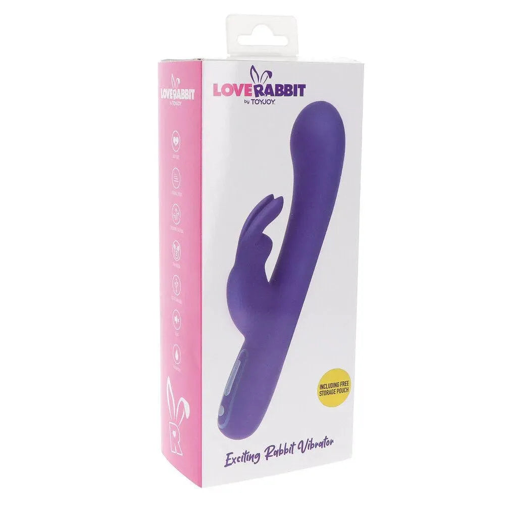 ToyJoy Love Rabbit Exciting Rabbit Vibrator - Rapture Works