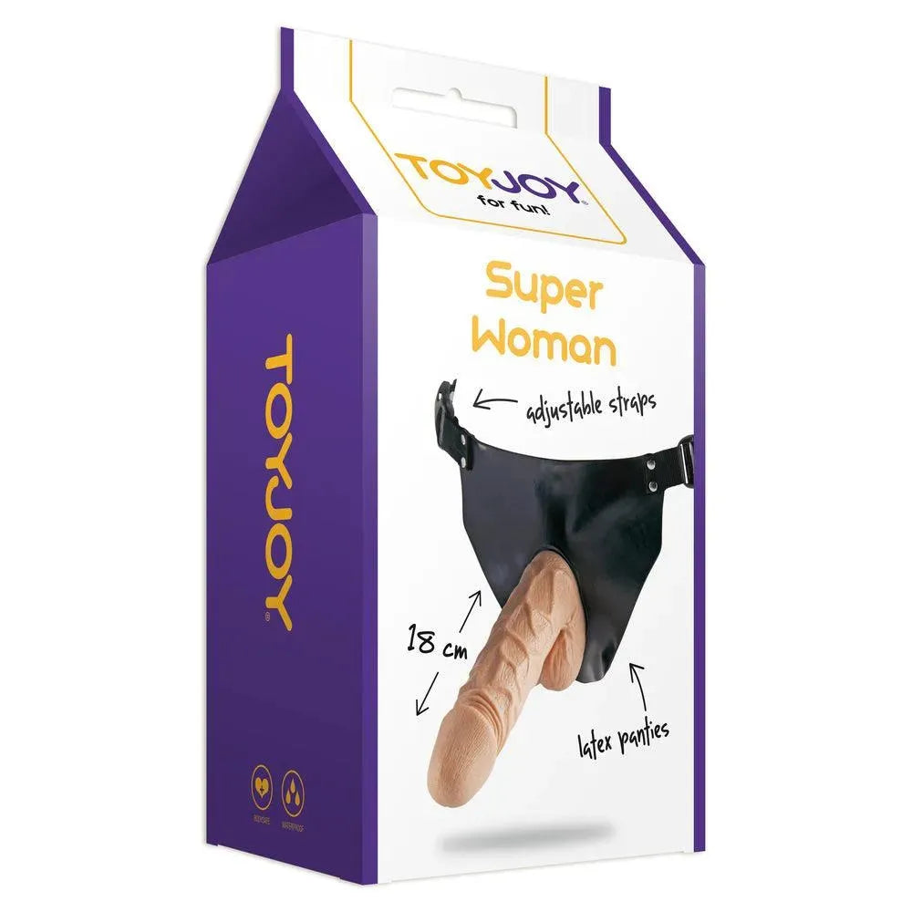 ToyJoy Super Woman Strap On Dildo - Rapture Works