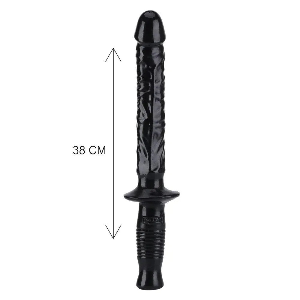 ToyJoy The Manhandler 14.5 Inch Black - Rapture Works