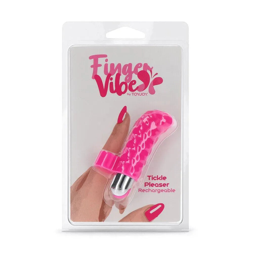 ToyJoy Tickle Pleaser Rechargeable Finger Vibe - Rapture Works