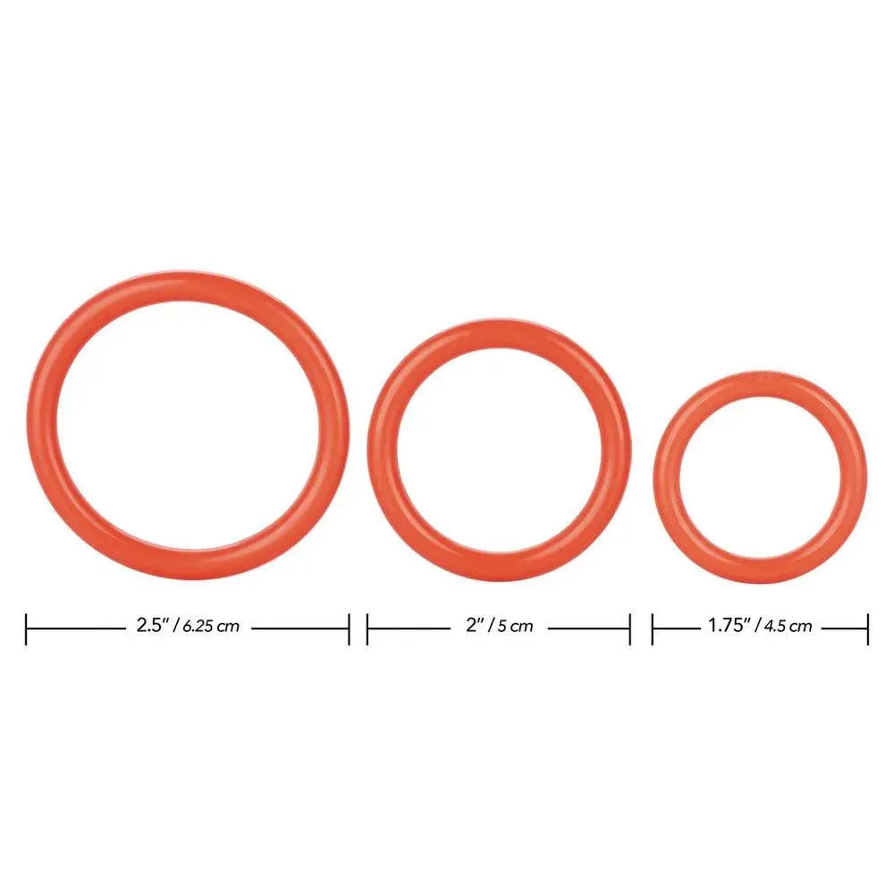 TriRings Set Of Three Cockrings - Rapture Works
