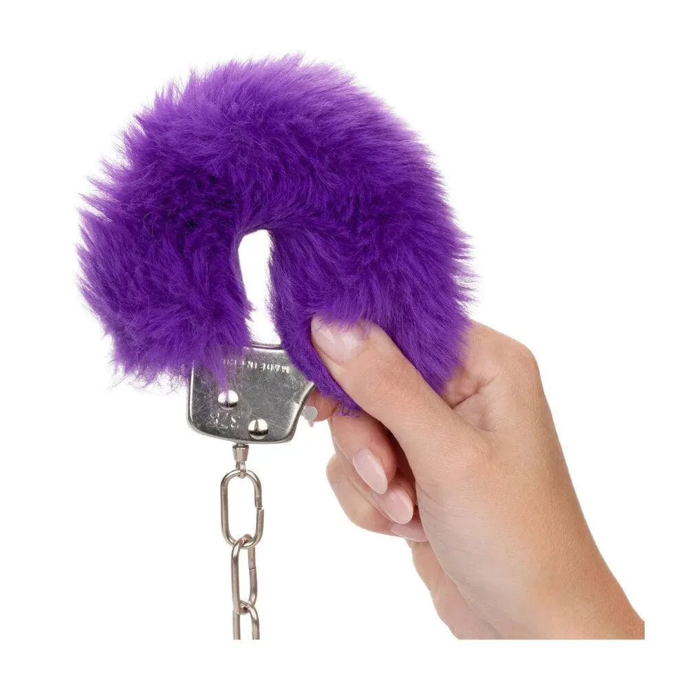 Ultra Fluffy Furry Cuffs Purple - Rapture Works