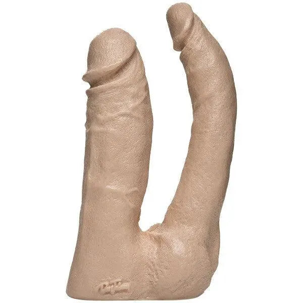 VacULock Double Penetrator Natural Dildo Attachment - Rapture Works