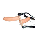 STRAP-ON DUO VIBRATING STRAP-ON 6"