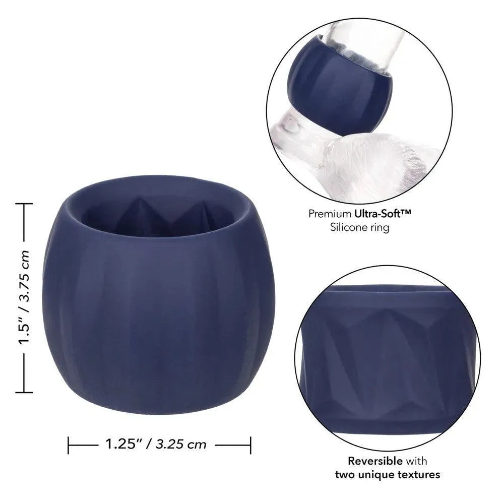 Viceroy Reverse Stamina Silicone Cock Ring - Rapture Works