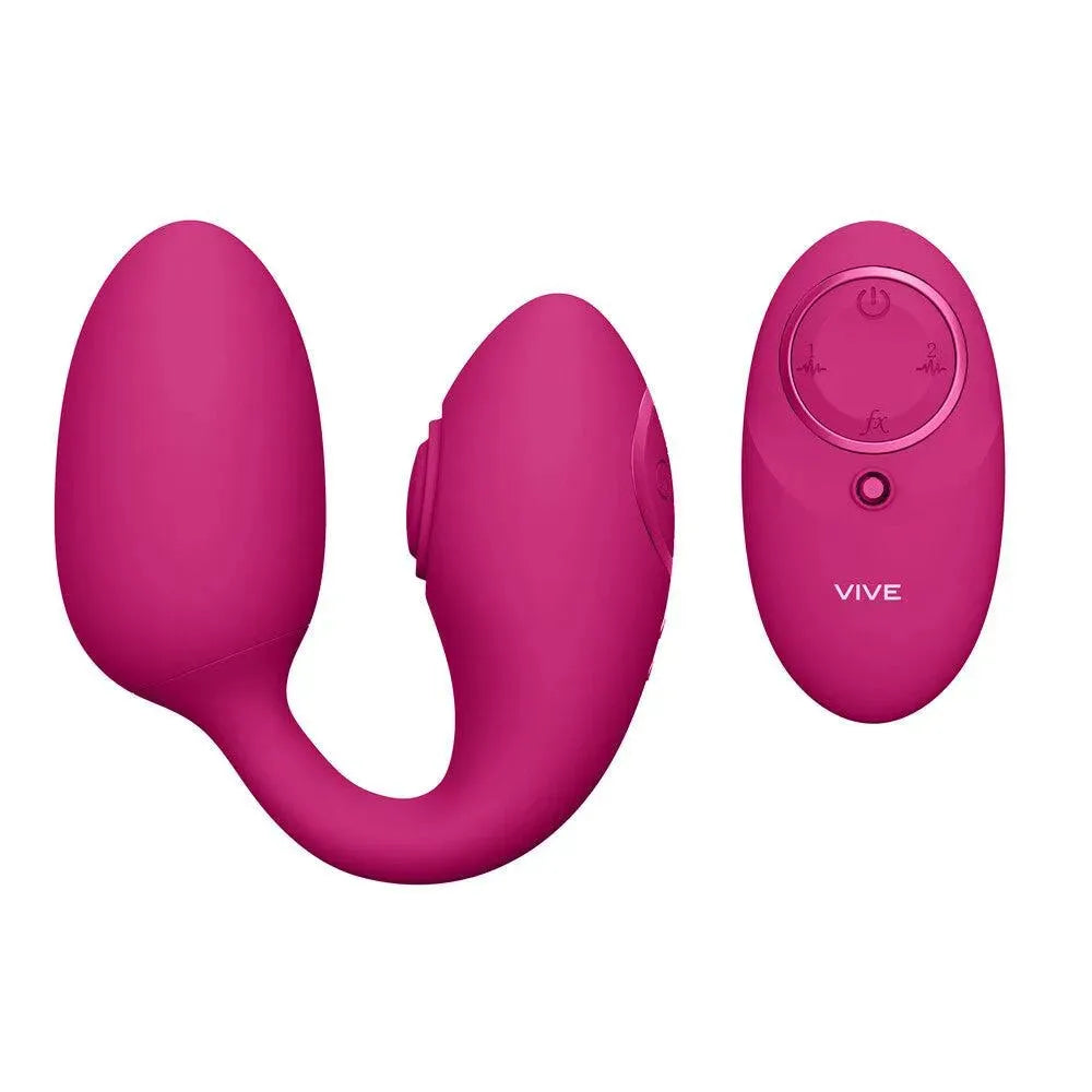 Vive Aika Pulse Wave And Vibrating Love Egg Pink - Rapture Works