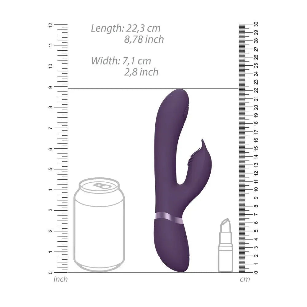 Vive Aimi Pulse Wave And Vibrate G Spot Vibrator Purple - Rapture Works