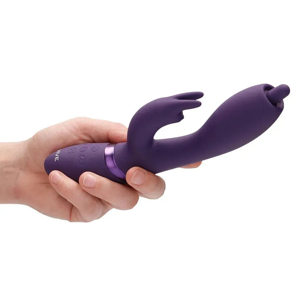 Vive Nilo Purple Pinpoint Rotating G-Spot Rabbit - Rapture Works