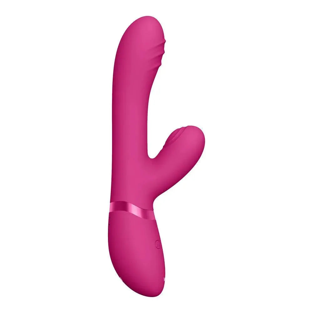 Vive Tani Finger Motion With Pulse Wave Vibrator Pink - Rapture Works