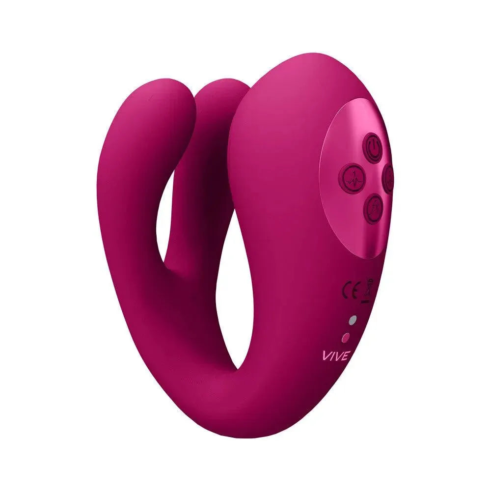 Vive Yoko Triple Action Vibe with Clit Pulse Waves - Rapture Works
