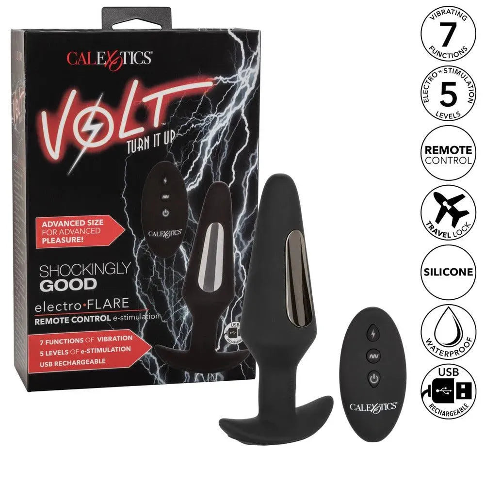 Volt Electro Flare EStim Butt Plug - Rapture Works