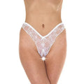 AMORABLE OPEN BRAZILIAN SLIP - WHITE - ONE SIZE