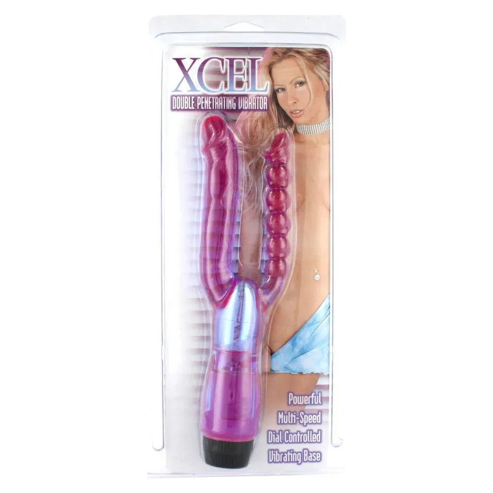XCEL Double Penetrating Vibrator - Rapture Works