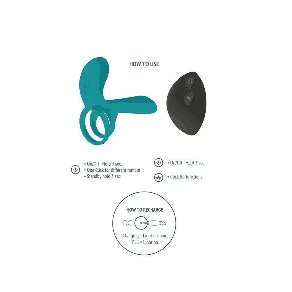 Xocoon Couples Vibrator Ring - Rapture Works